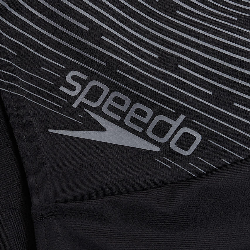 Speedo Zwemjammer Medley Logo Zwart/Zwart 7/7