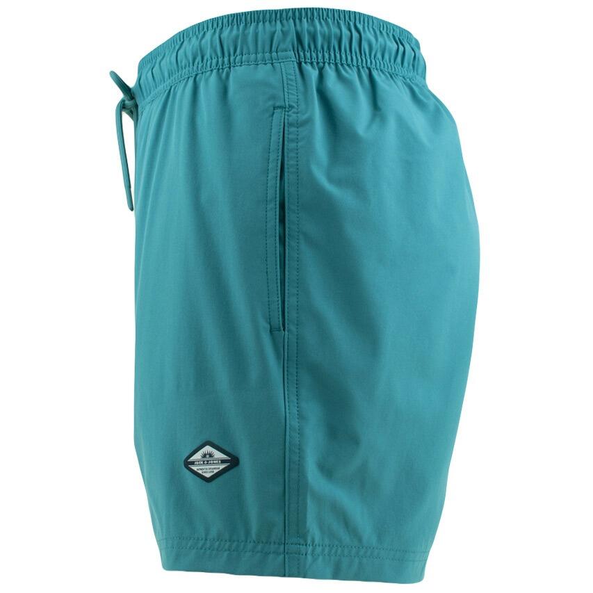 Bañador para hombre - Color liso tropical - Azul colonial 5/6