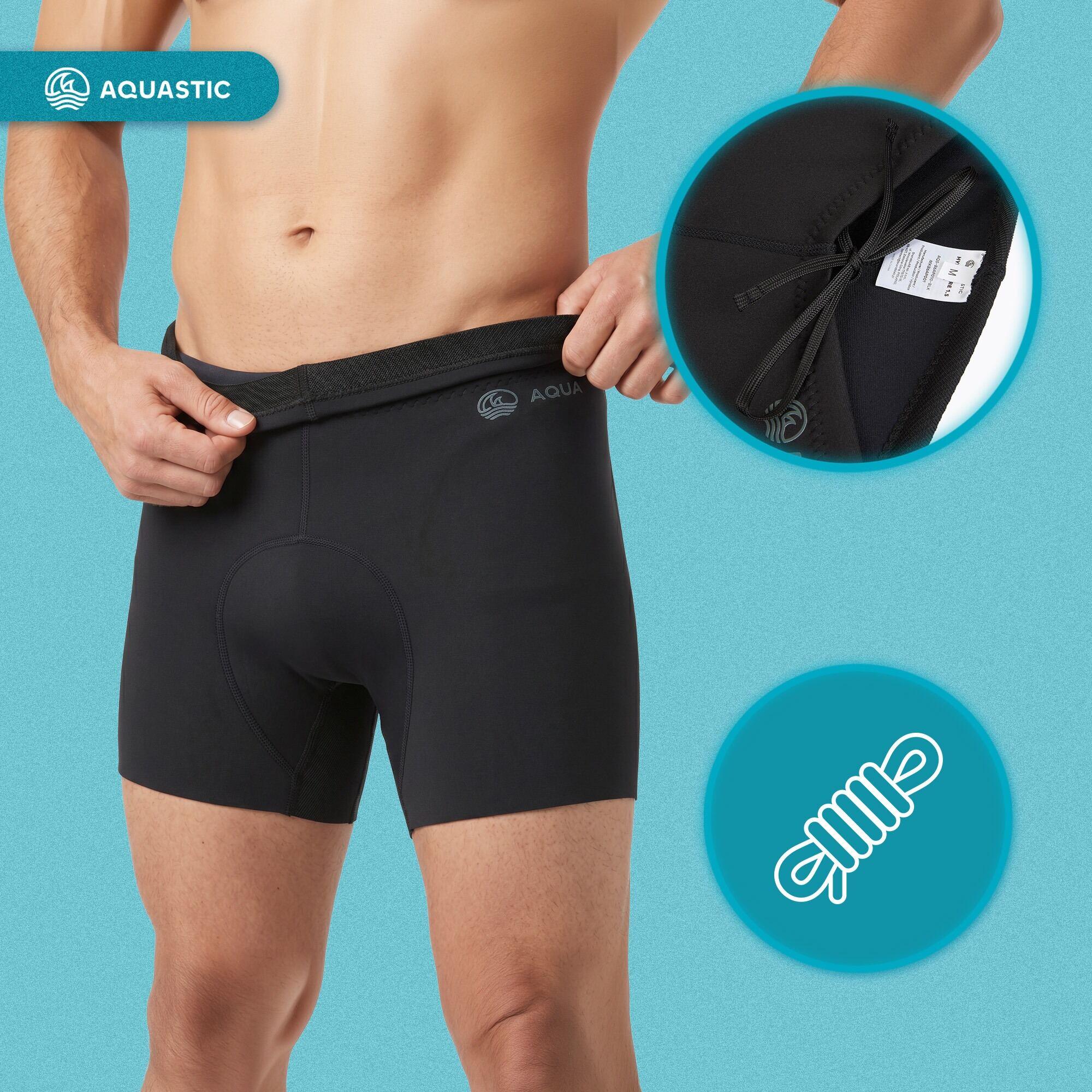 Calções de neoprene masculinos AQUASTIC HydroCore SH 1.5 7/7