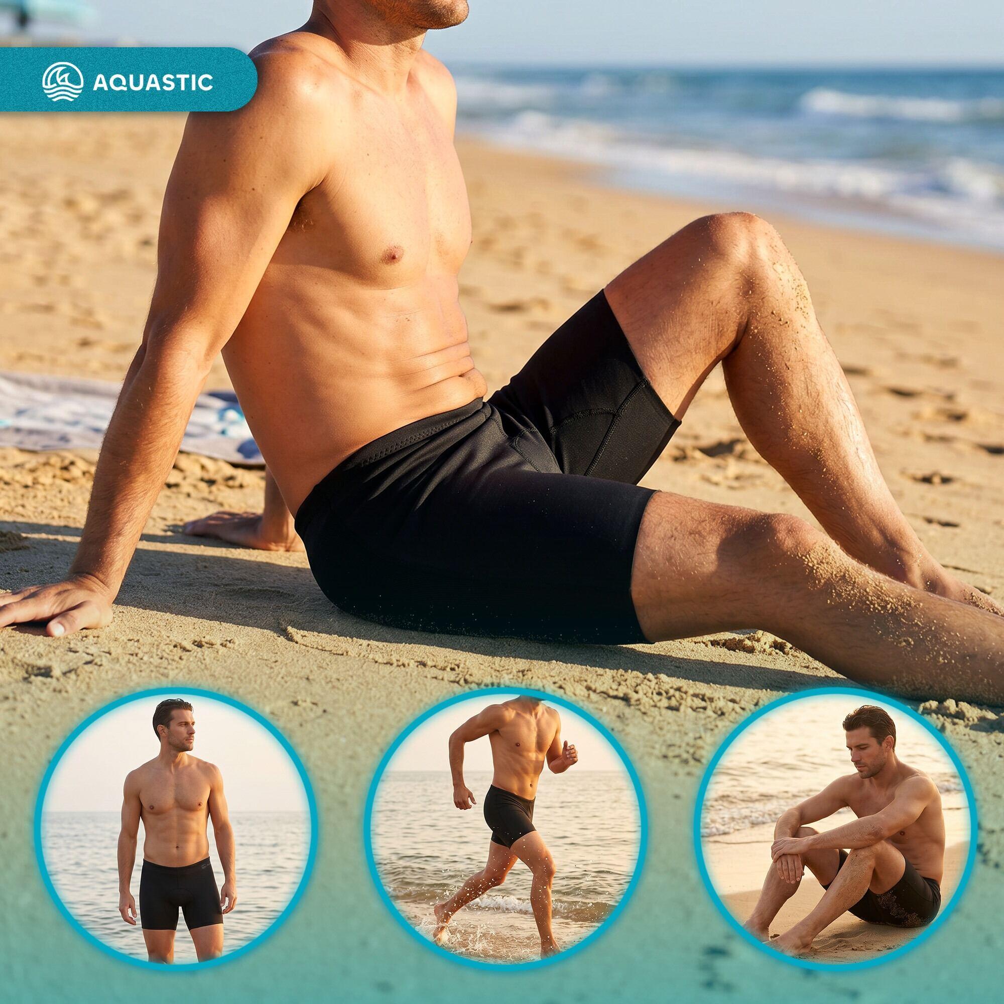 Calções de neoprene masculinos AQUASTIC HydroCore SH 1.5 5/7