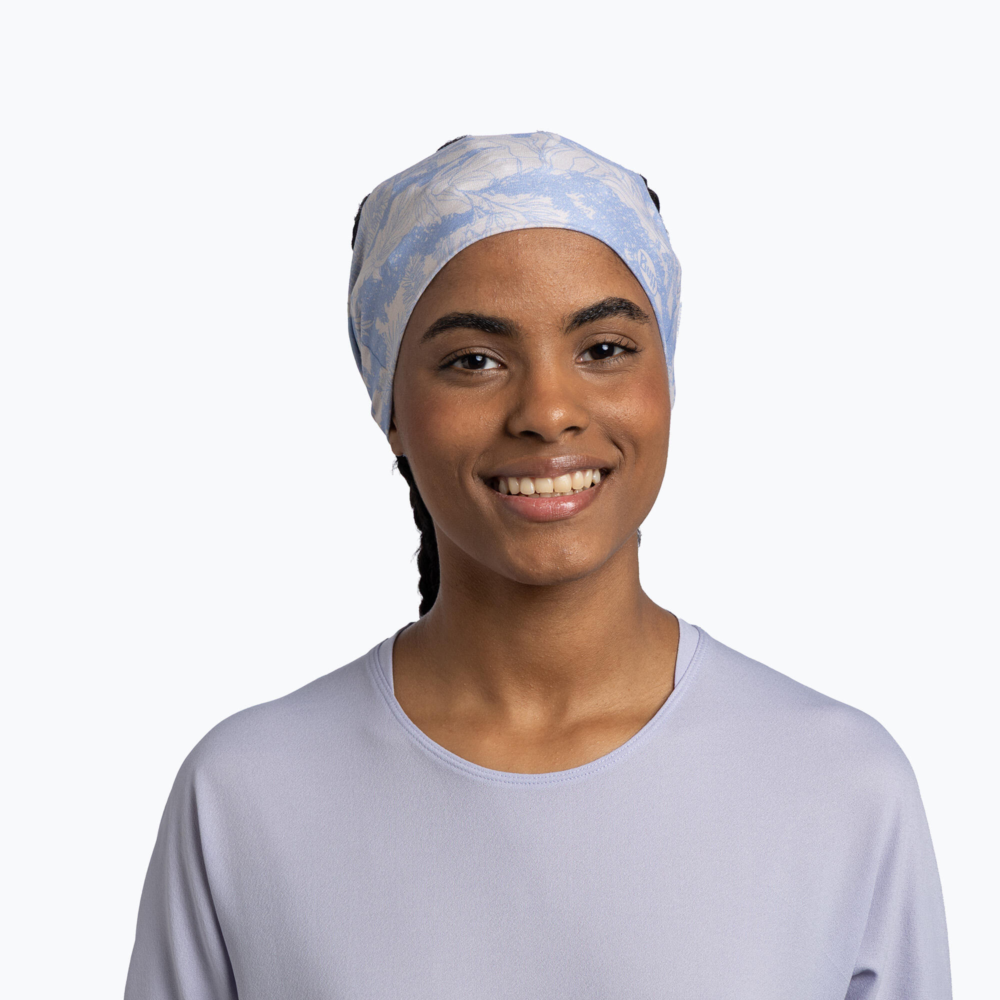 Cinta CoolNet UV® Ellipse Mujer Buff Azul 3/6