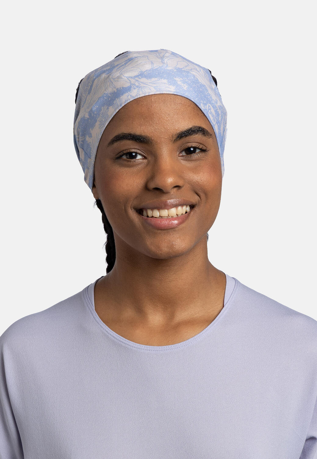 Cinta CoolNet UV® Ellipse Mujer Buff Azul 5/6