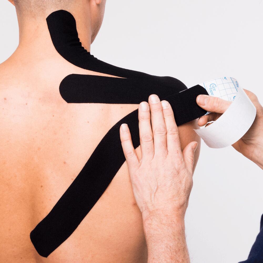 CureTape Classic zwart - taśma kinezjologiczna (kinesiotape) 7/7