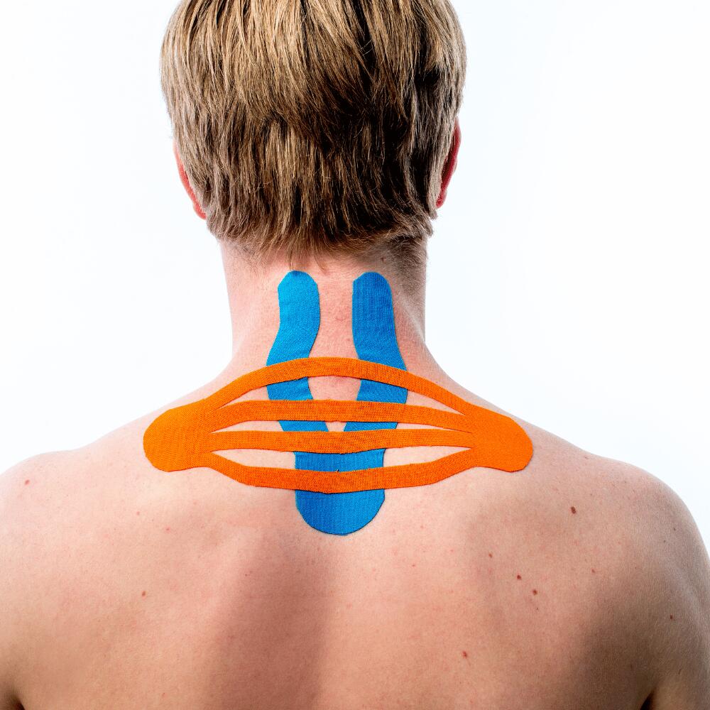 CureTape Classic oranje – kinesiologie tape (kinesiotape) 7/7