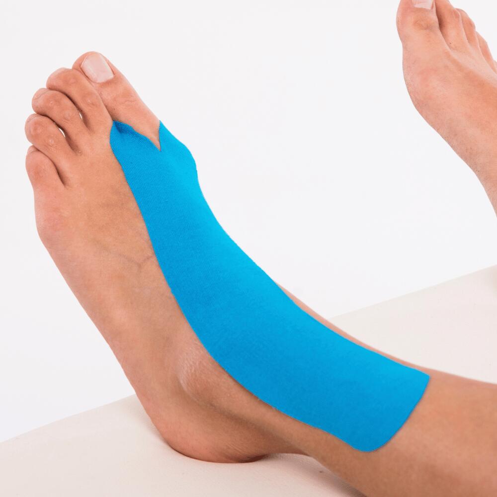 CureTape Classic bleu – kinesiologie tape (kinesiotape) 6/7