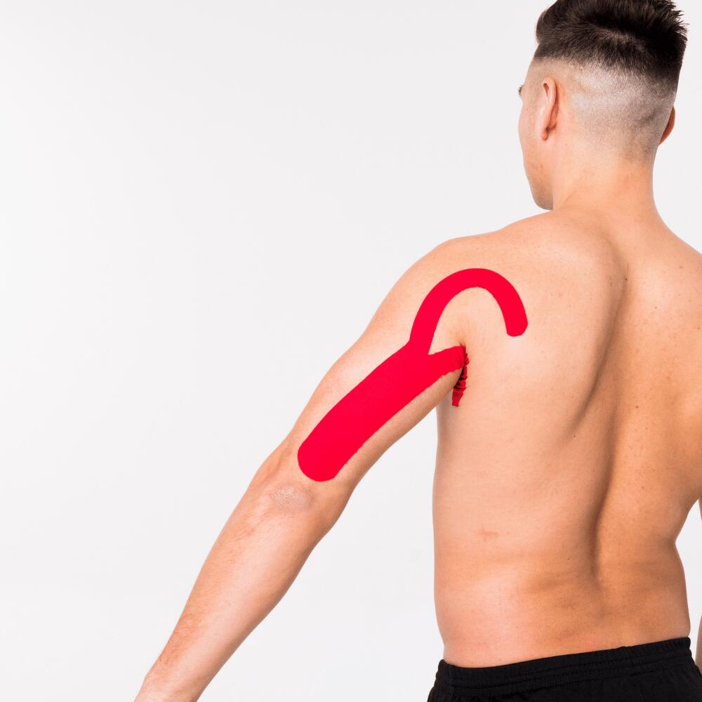 CureTape Classic rood – kinesiologie tape (kinesiotape) 6/7