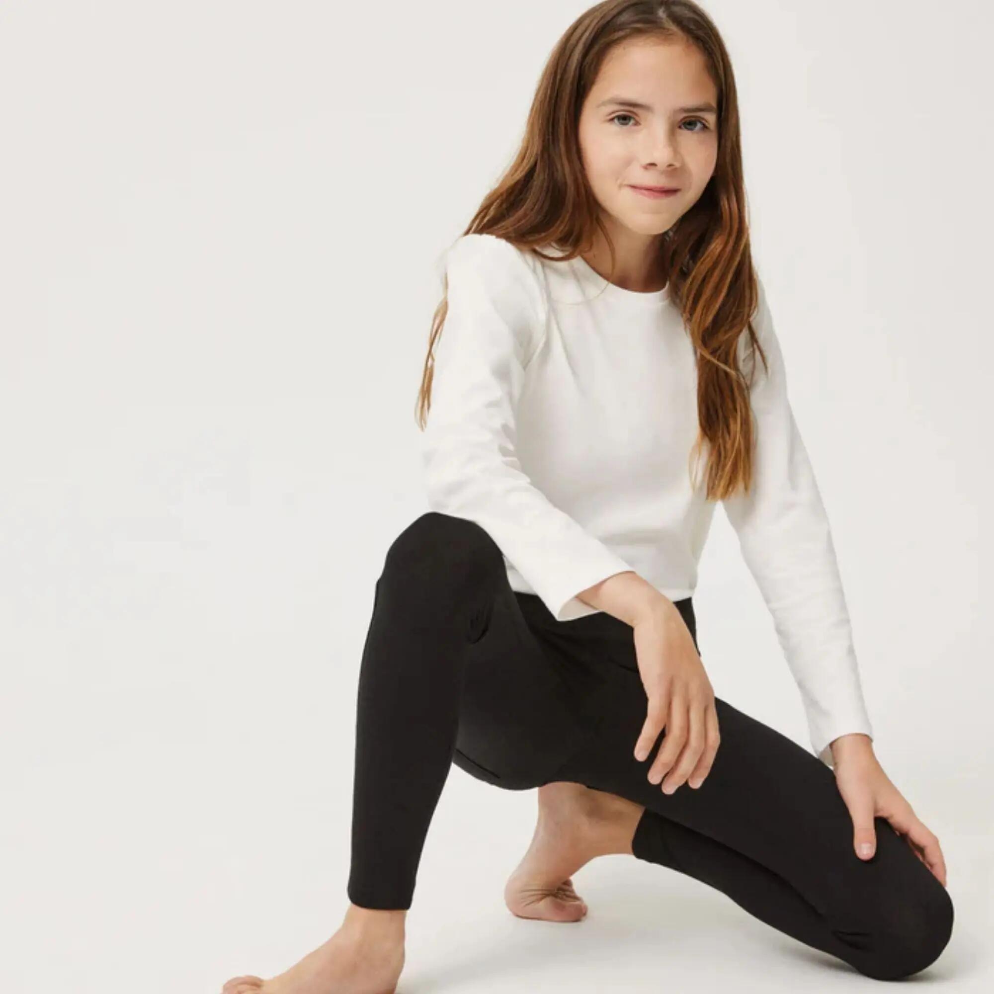 Legging basique fille noir 3/3
