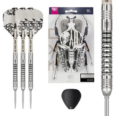 Exo edition 90% tungsten steel tip darts set met swiss point