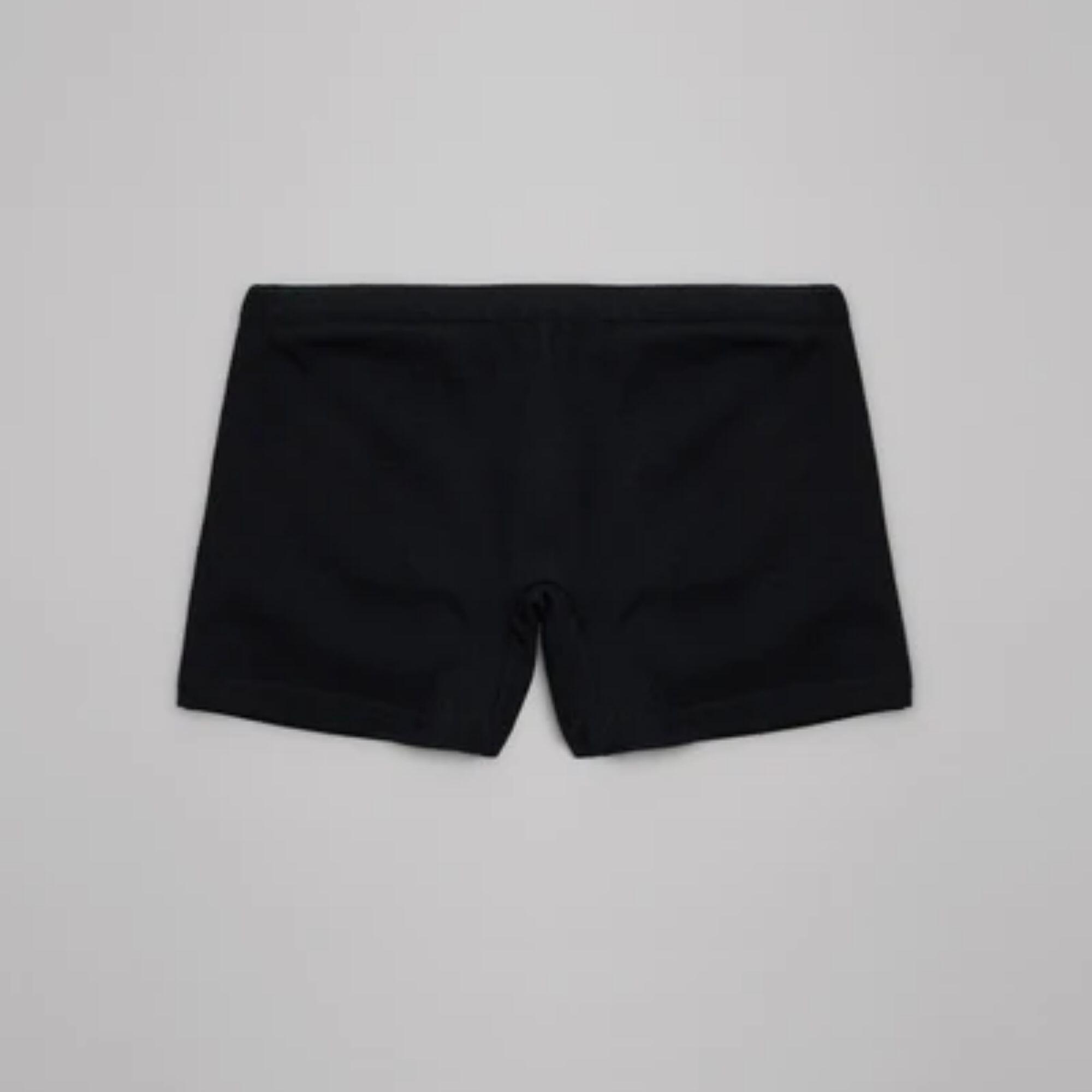 Pack de 2 culottes juveniles negro y gris 3/4