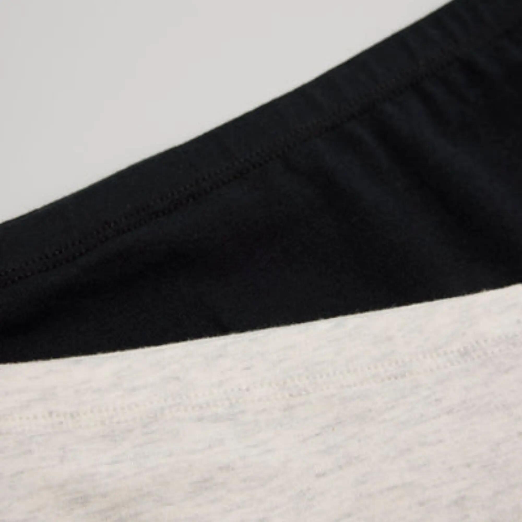 Pack de 2 jupes-culottes jeunesse noires et grises 2/4