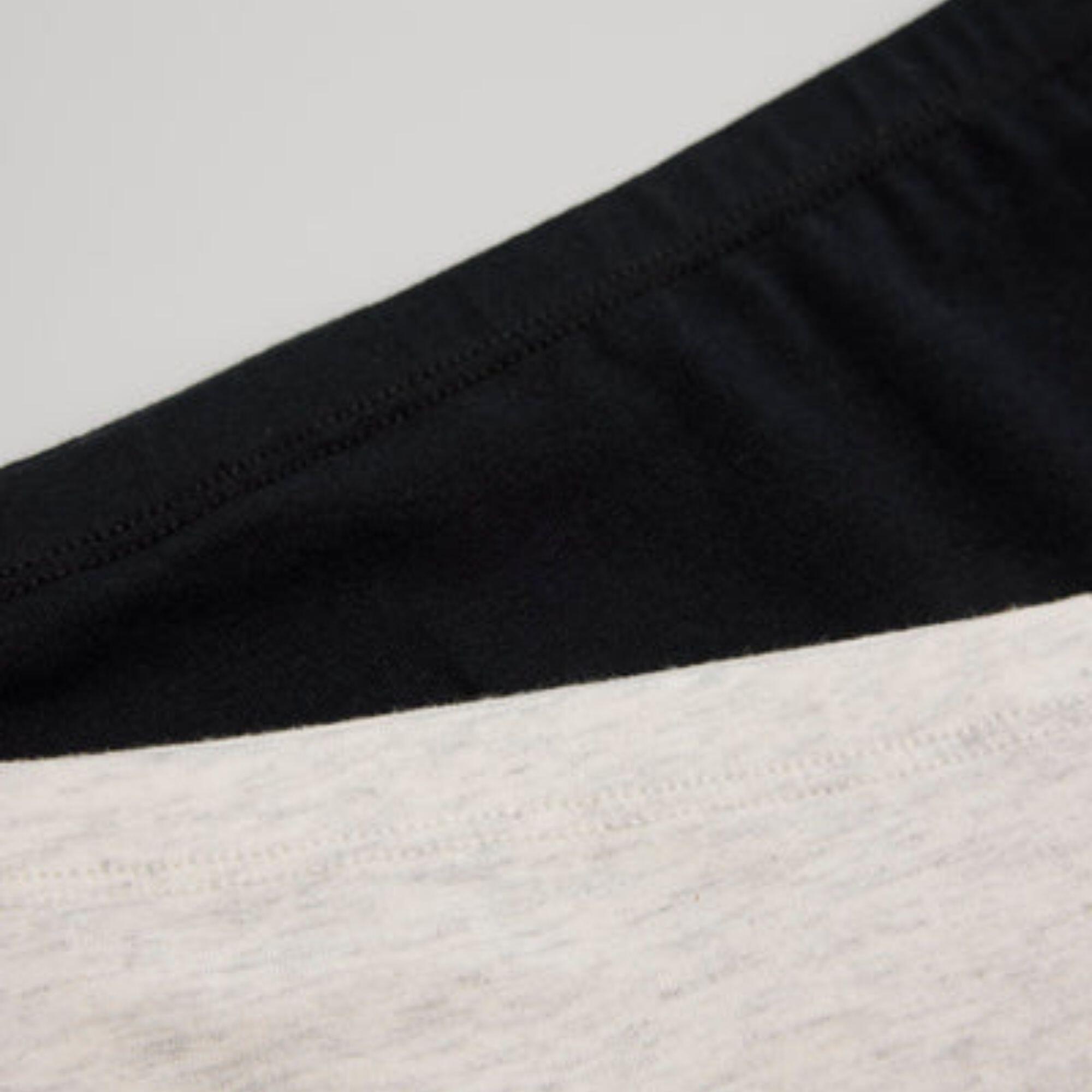 Pack de 2 culottes juveniles negro y gris 2/4