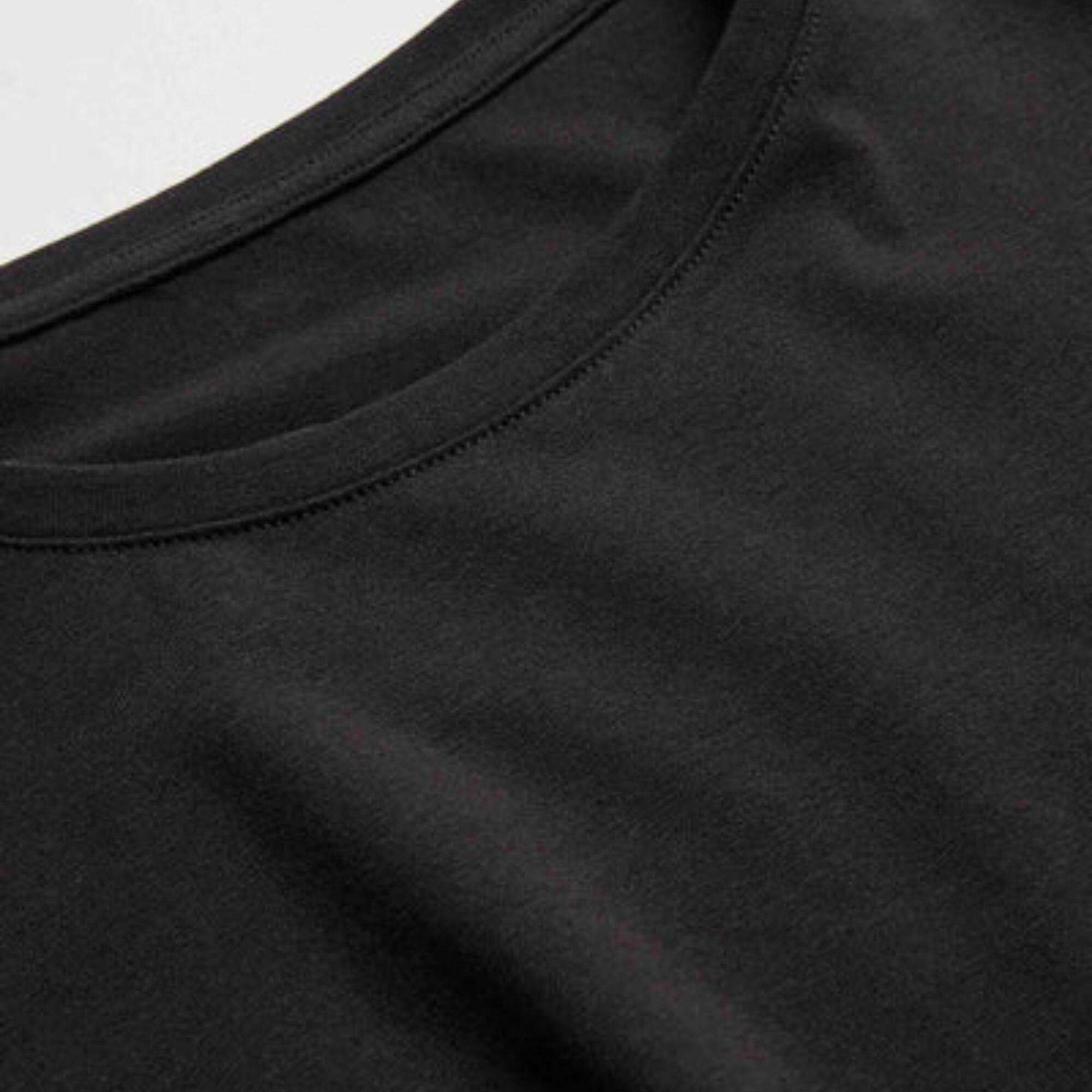 Camisola preta de manga comprida 4/4