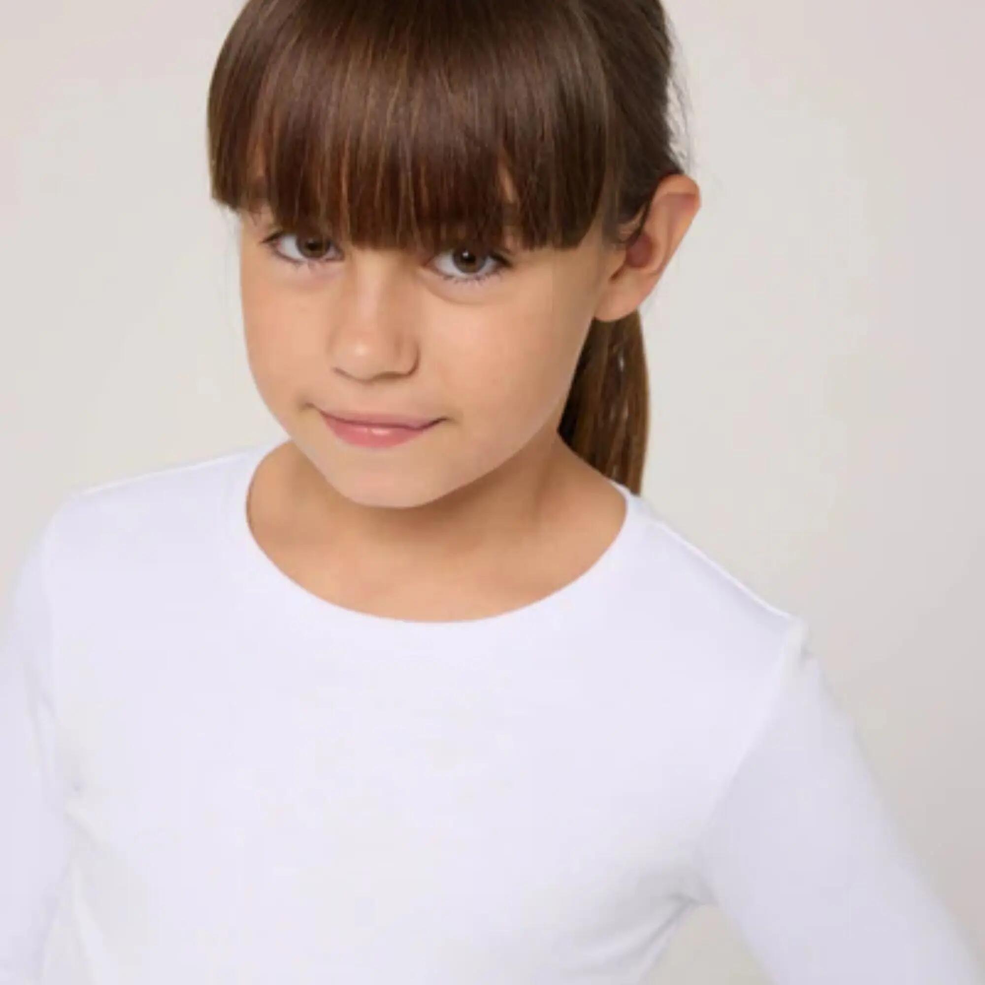 T-shirt chaud enfant manches longues en coton 2/5