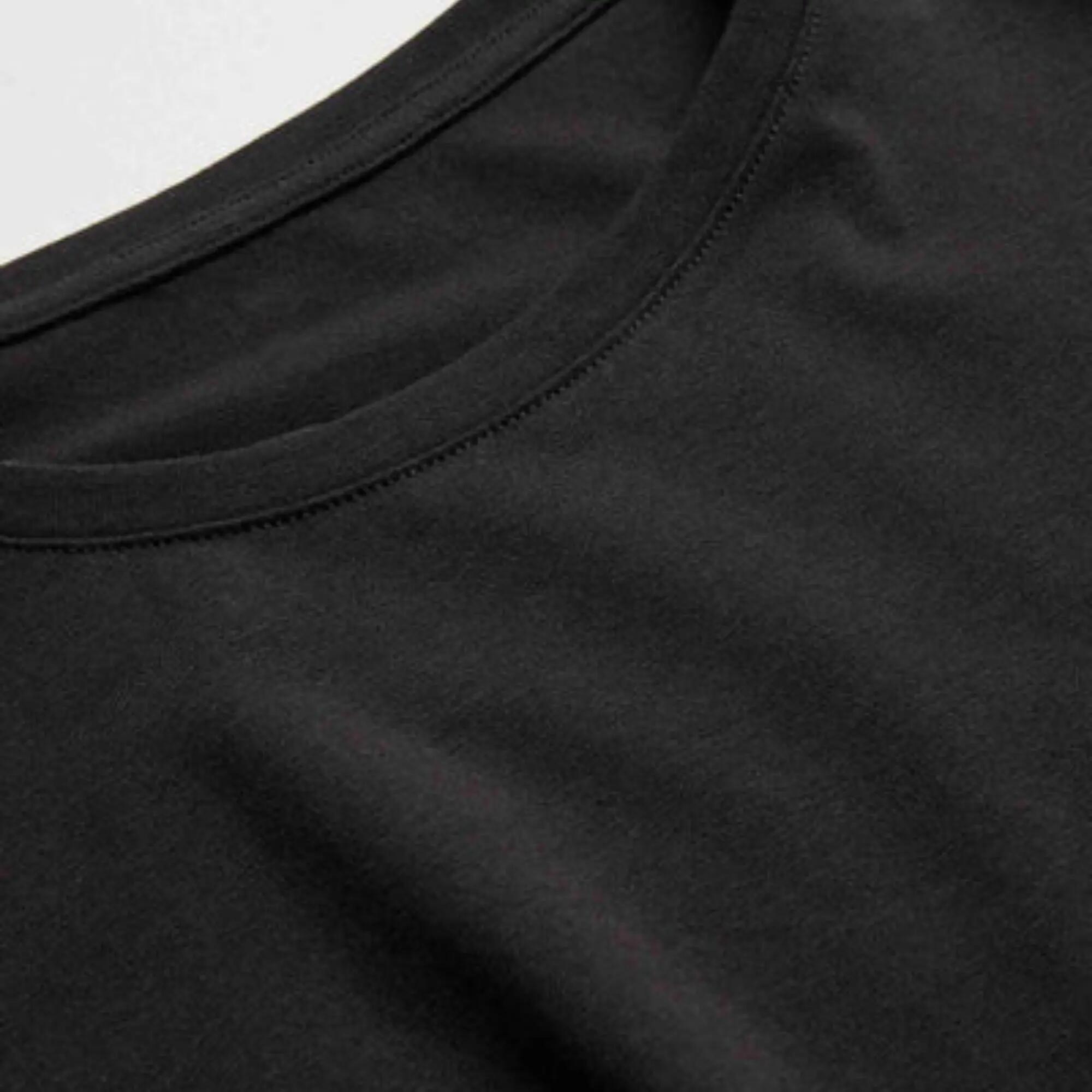 Camisola preta de manga comprida 4/4
