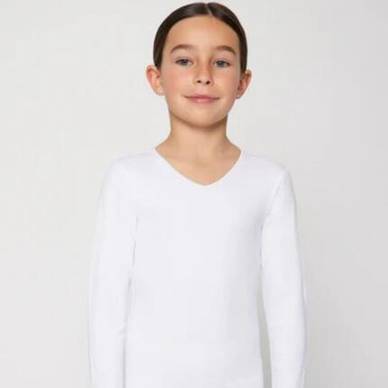 Camiseta Cálida Infantil Algodón Manga Larga Ysabel Mora – Interior Afelpado Sua