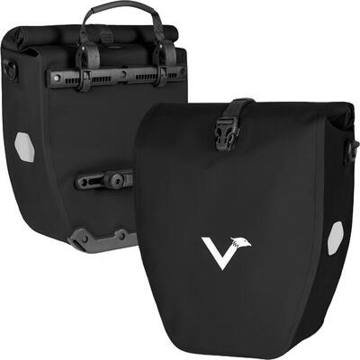 Borse bici x2 impermeabili e riflettenti 20L – Basic