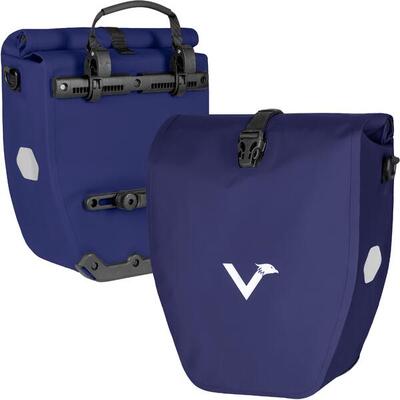 Borse bici x2 impermeabili e riflettenti 20L – Basic