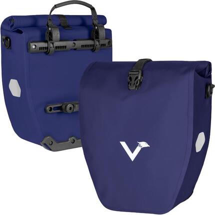 Fahrradtasche 2-Set Gepäckträgertasche wasserdicht & abschließbar 20L - Bike Bag