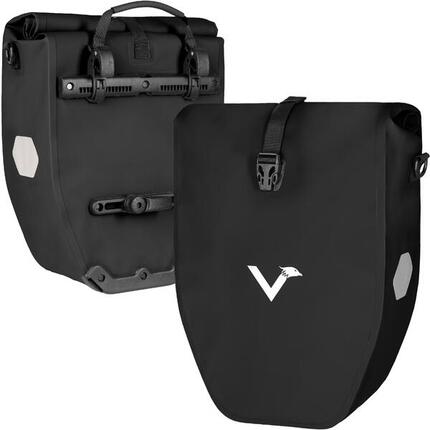 Fahrradtasche 2-Set Gepäckträgertasche wasserdicht & abschließbar 20L - Bike Bag