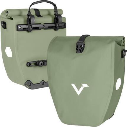 Fahrradtasche 2-Set Gepäckträgertasche wasserdicht & abschließbar 20L - Bike Bag