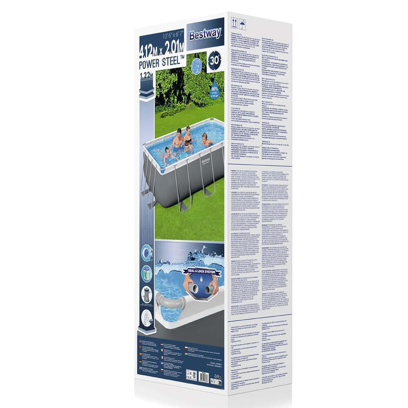 Bestway Büyük Prefabrik Havuz 412x201x122cm 56456
