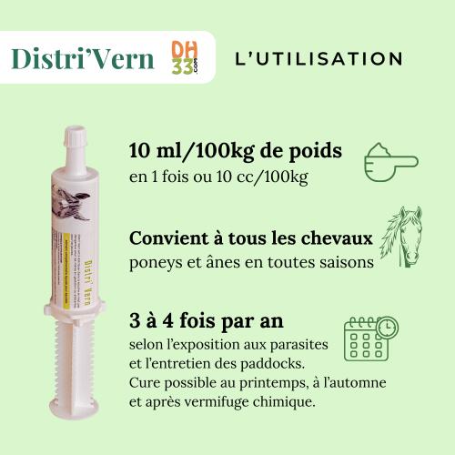 Distri'Vern Cheval - Lot de 30 vermifuge 4/4