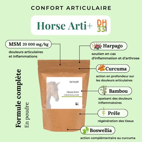 Horse Arti+ - Arthrose Cheval (900 g) 3/4
