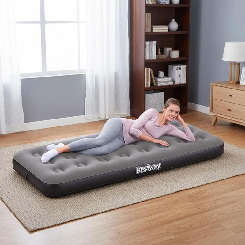 Bestway Single Tek Kişilik Şişme Yatak + Kamp Yatağı  671gy