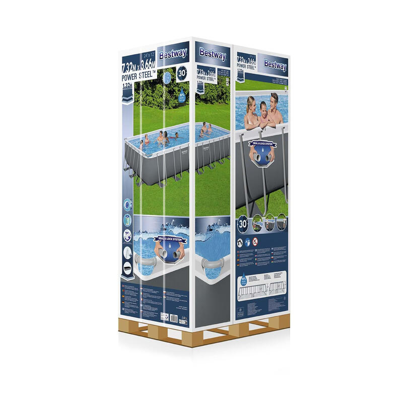 Bestway Prefabrik Havuz Seti 732x366x132cm BW489 56474