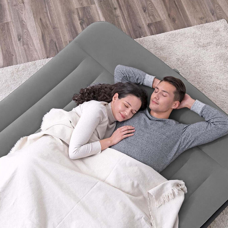 Bestway Çift Kişilik Kendinden Pompalı Yatak 203x152x30cm 67464