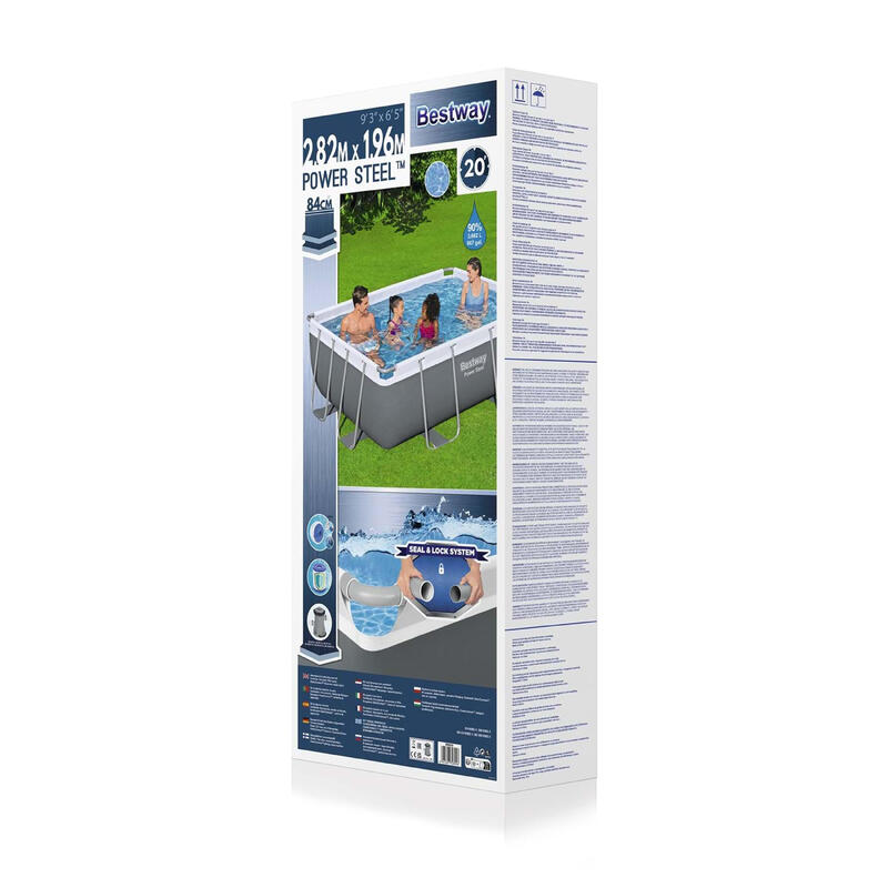 Bestway Prefabrik Havuz Seti 282x196x84cm Bw466 56629