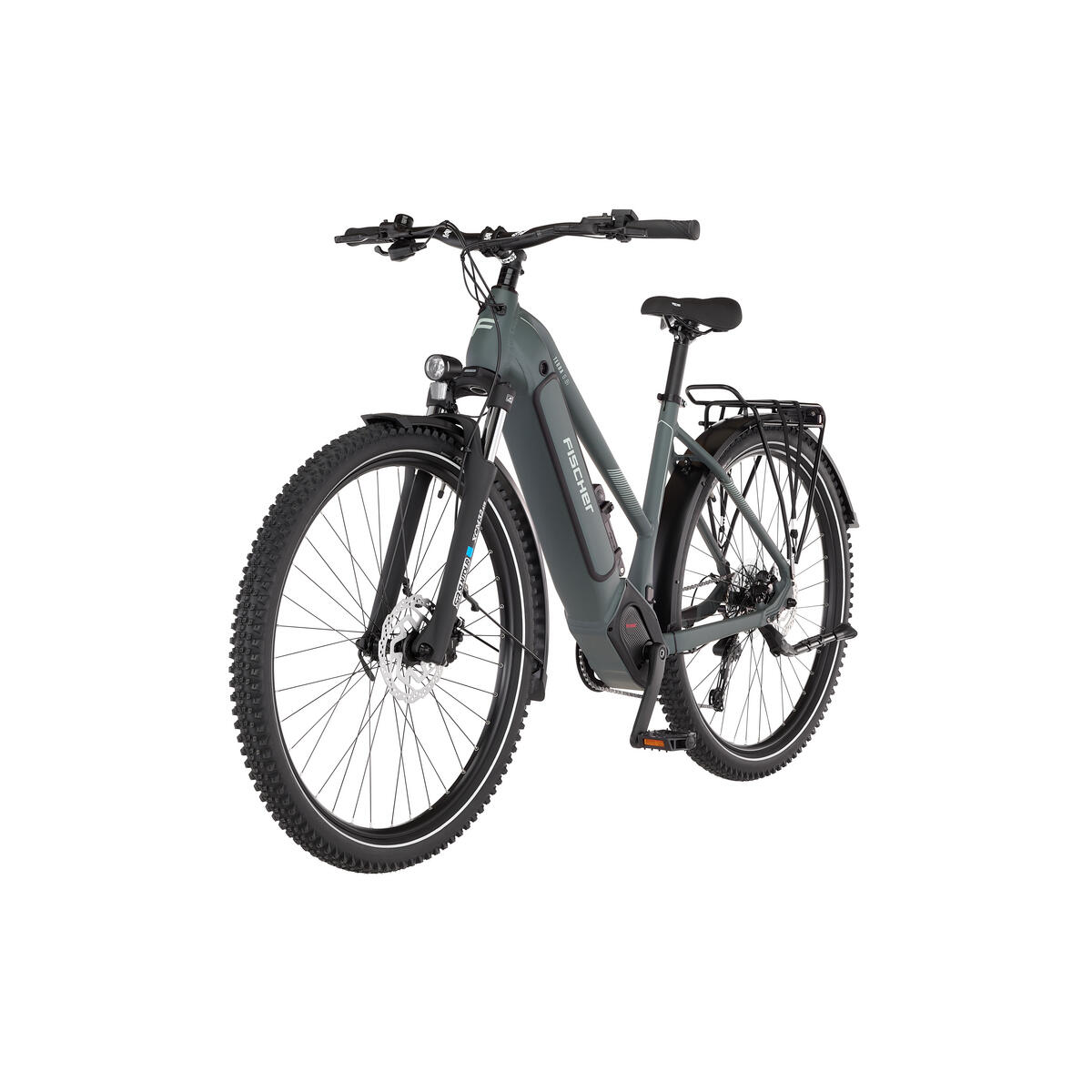 FISCHER TERRA 6.8i ULTIMATE E-Bike - grün matt, 28 Zoll, RH 50 cm, 711 Wh 3/7
