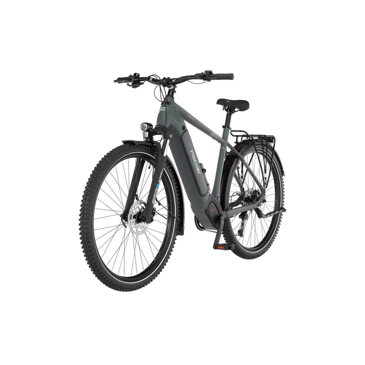FISCHER TERRA 6.8i ULTIMATE E-Bike - grün matt, 28 Zoll, RH 55 cm, 711 Wh 3/7