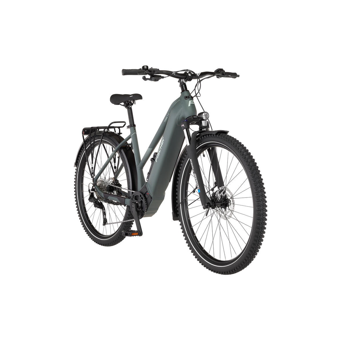 FISCHER TERRA 6.8i ULTIMATE E-Bike - grün matt, 28 Zoll, RH 50 cm, 711 Wh 2/7