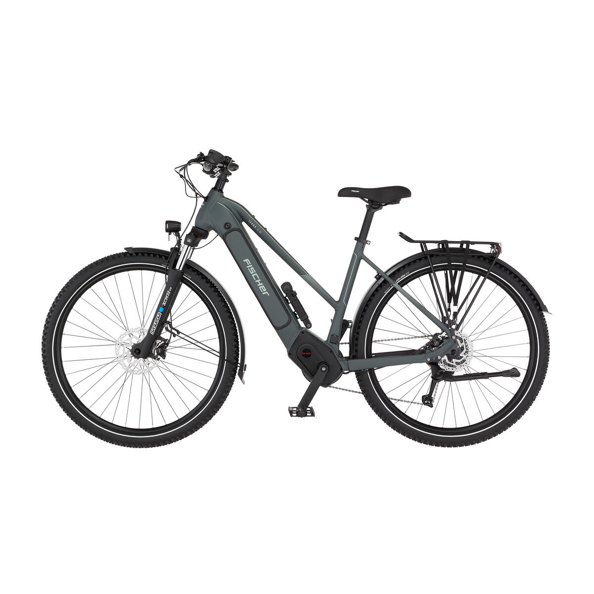 FISCHER TERRA 6.8i ULTIMATE E-Bike - grün matt, 28 Zoll, RH 50 cm, 711 Wh 4/7