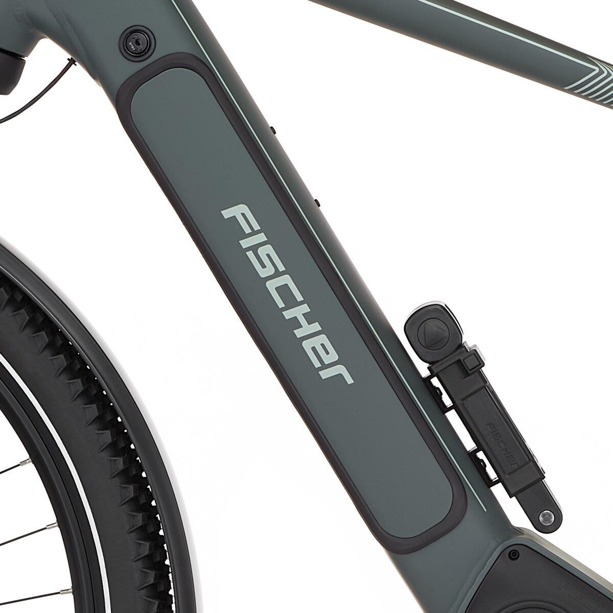 FISCHER TERRA 6.8i ULTIMATE E-Bike - grün matt, 28 Zoll, RH 55 cm, 711 Wh 6/7