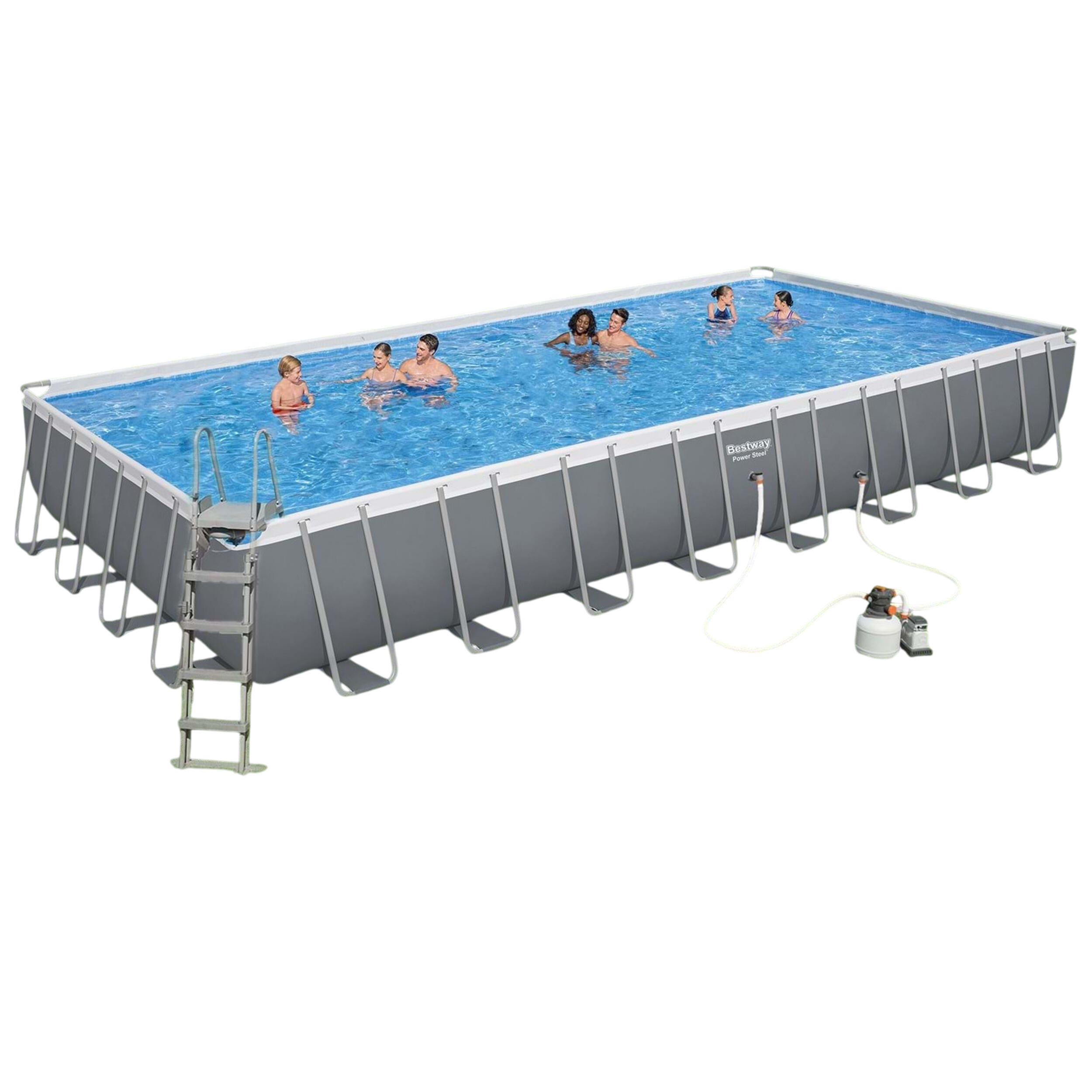 Bestway Büyük Prefabrik Havuz 956x488x132cm 56623 BESTWAY - Decathlon