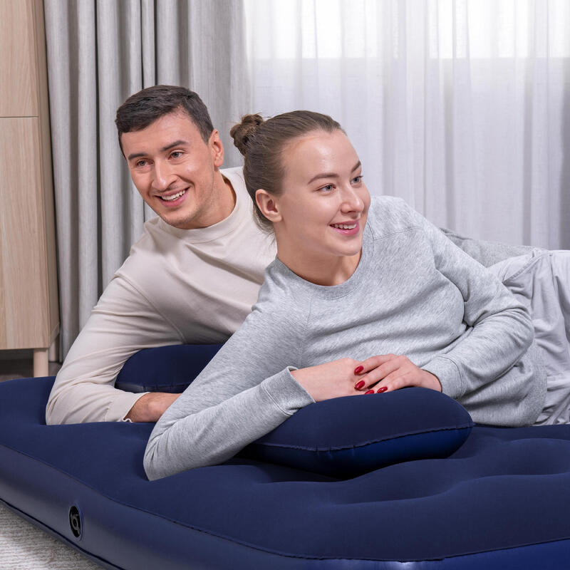 Bestway Çift Kişilik Şişme Yatak Kamp Yatağı +pompa+2 Yastık 67374