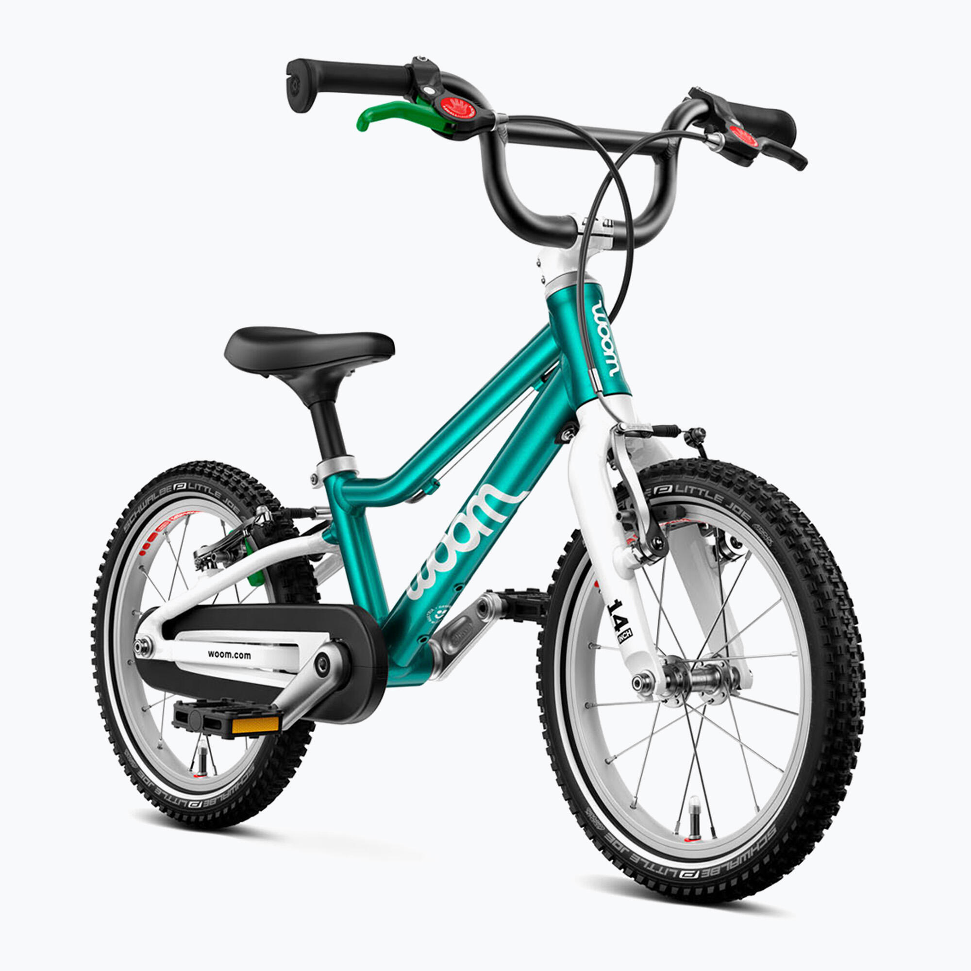 Rower dziecięcy woom GO 2 metallic turquoise 3/6