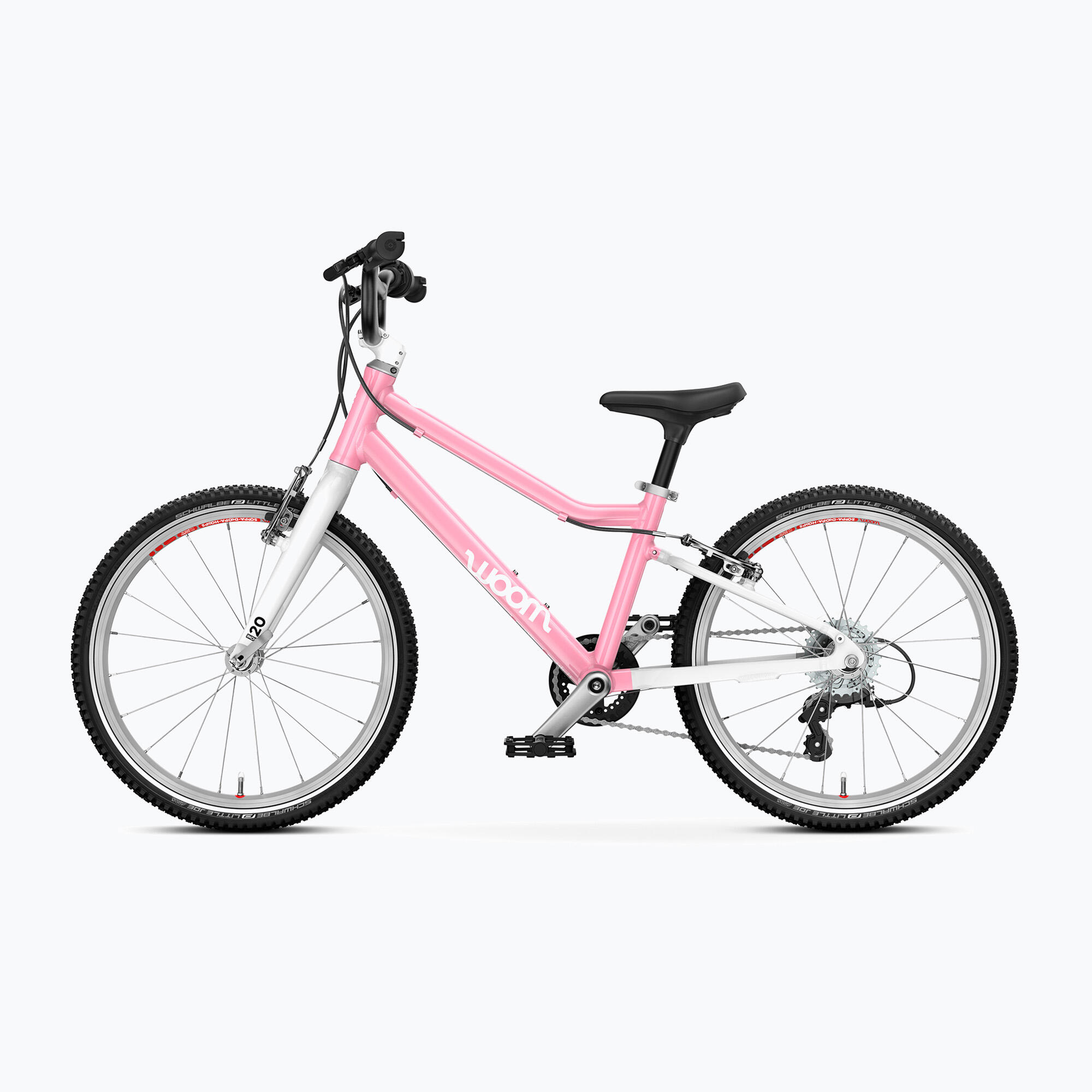 Rower dziecięcy woom GO 4 powder pink 3/6