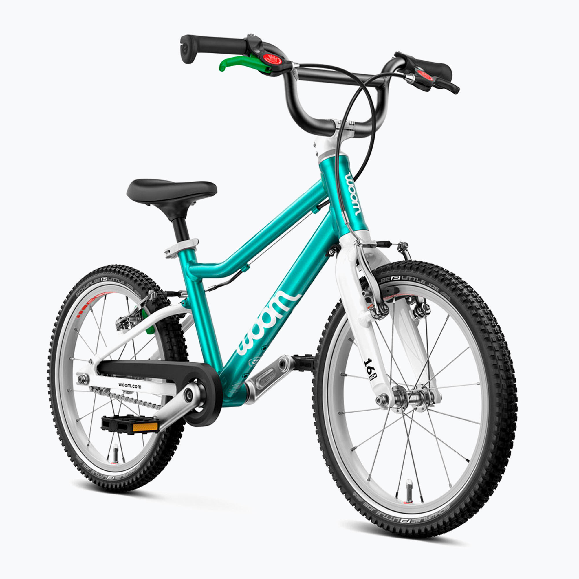 Rower dziecięcy woom GO 3 metallic turquoise 3/6