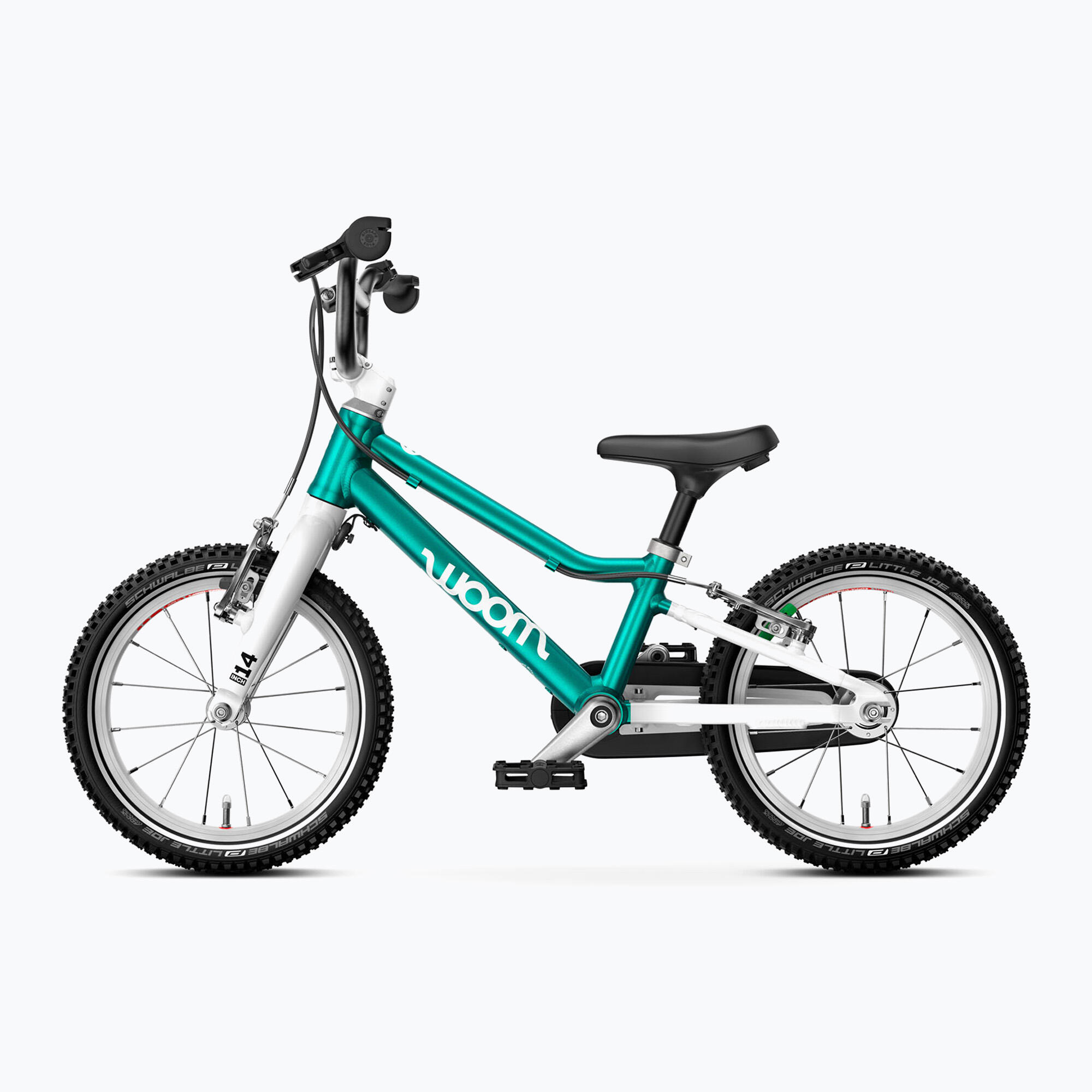 Rower dziecięcy woom GO 2 metallic turquoise 2/6