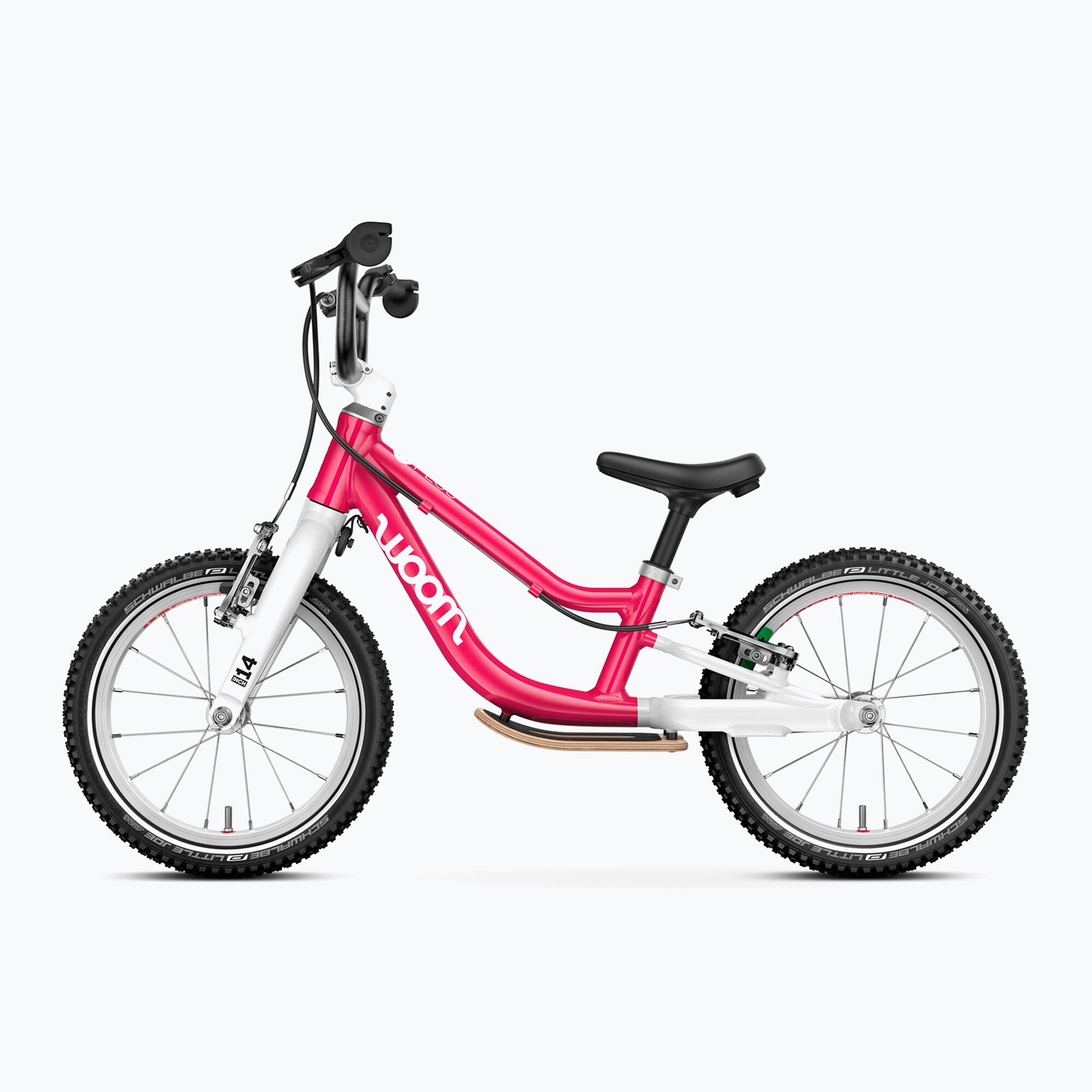 Rowerek biegowy woom GO 1 Plus hot pink 2/6