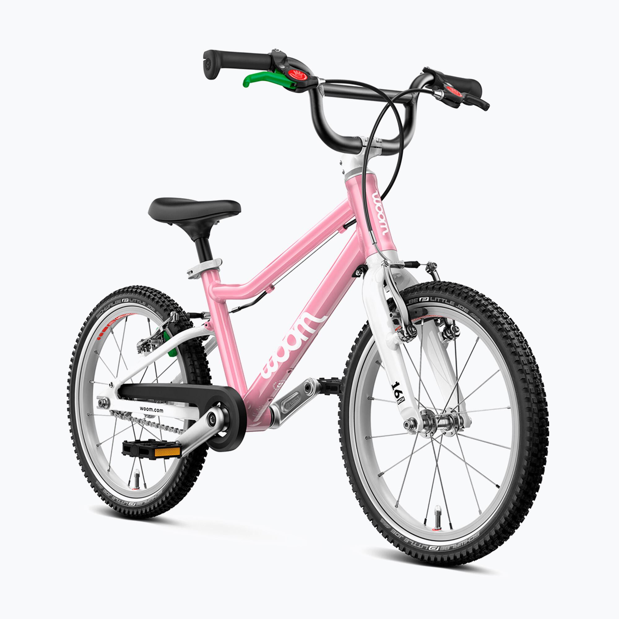 Bicicletta + woom + GO 3 (Gen. H) rosa polvere 2/6