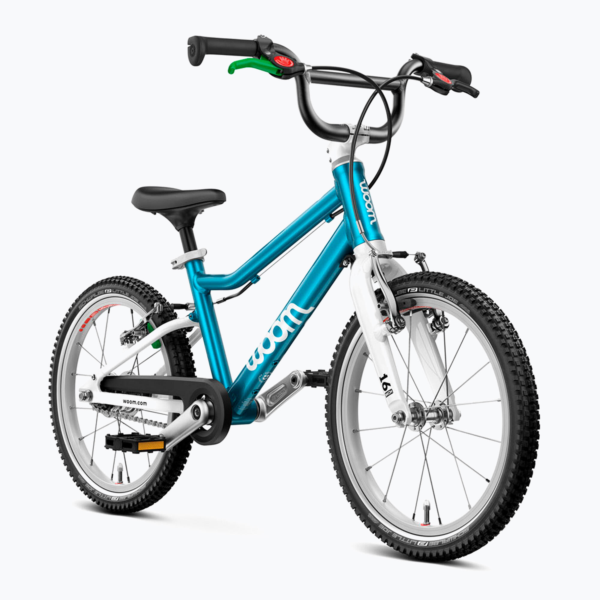Rower dziecięcy woom GO 3 Automagic metallic blue 3/6
