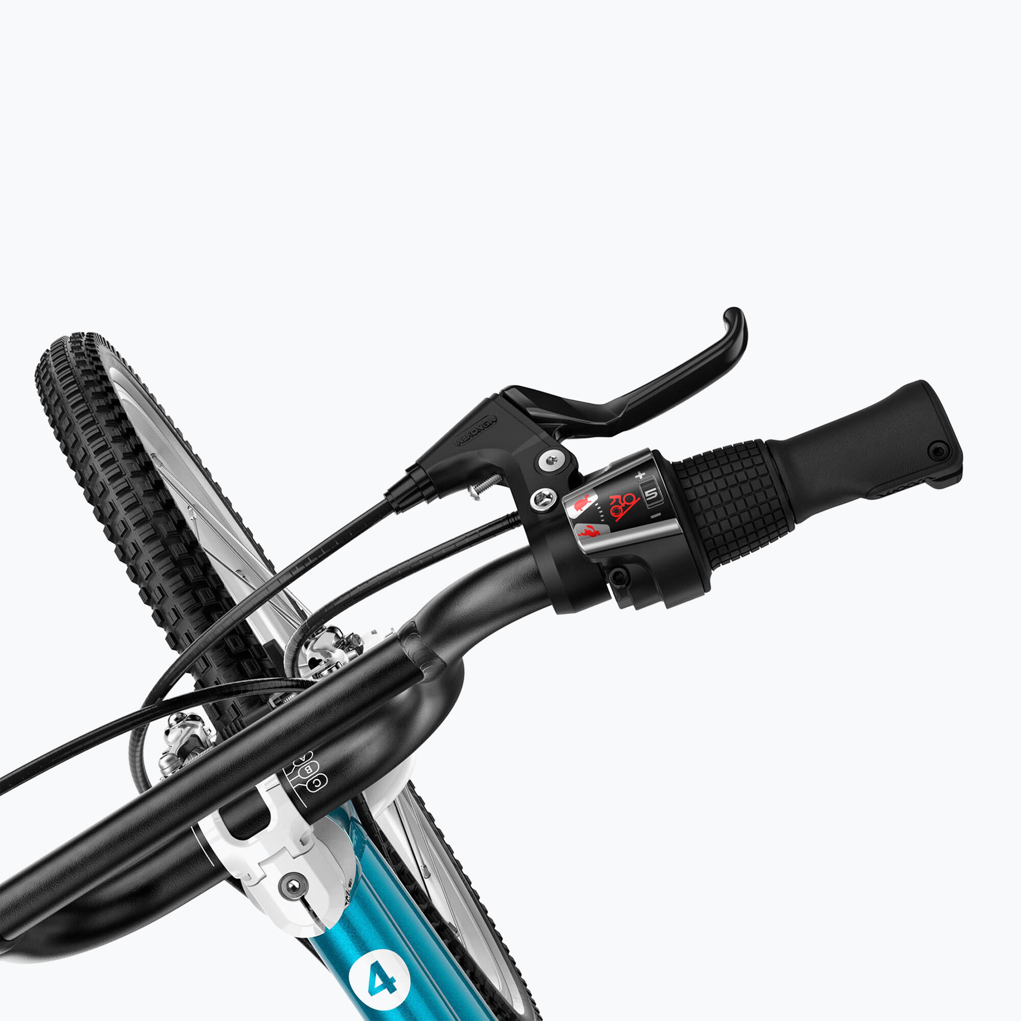 Rower dziecięcy woom GO 4 metallic blue 6/6