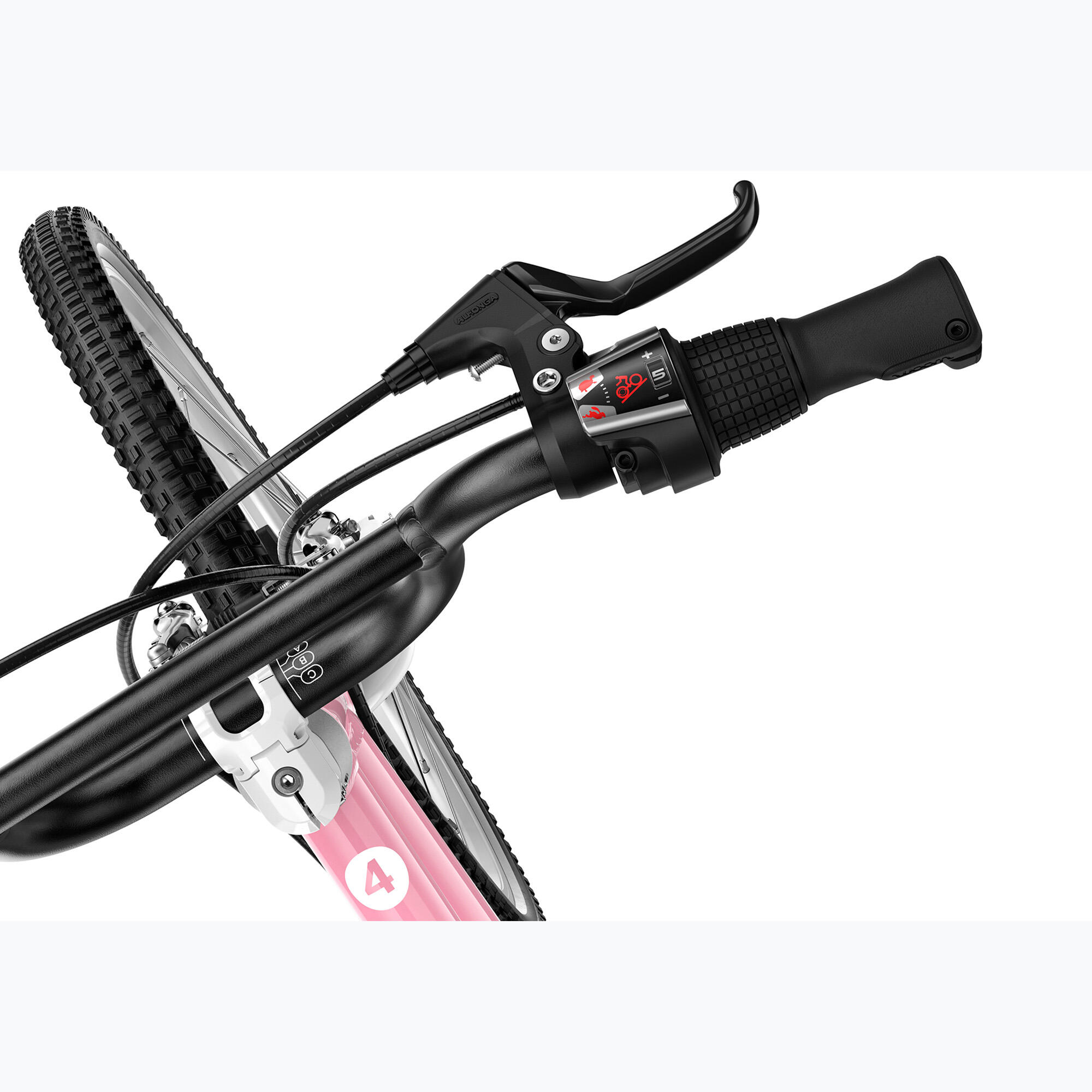 Rower dziecięcy woom GO 4 powder pink 5/6