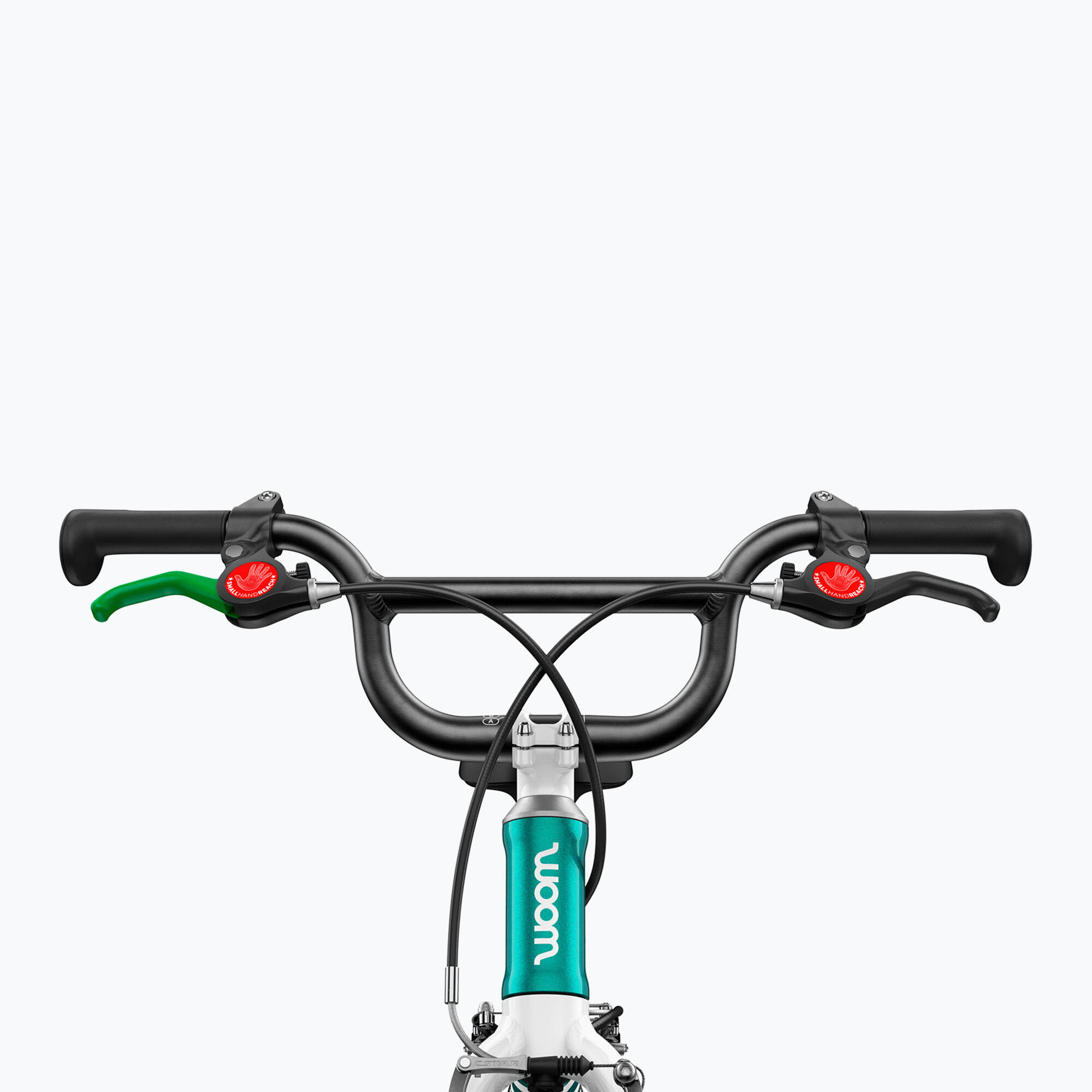 Rower dziecięcy woom GO 2 metallic turquoise 4/6