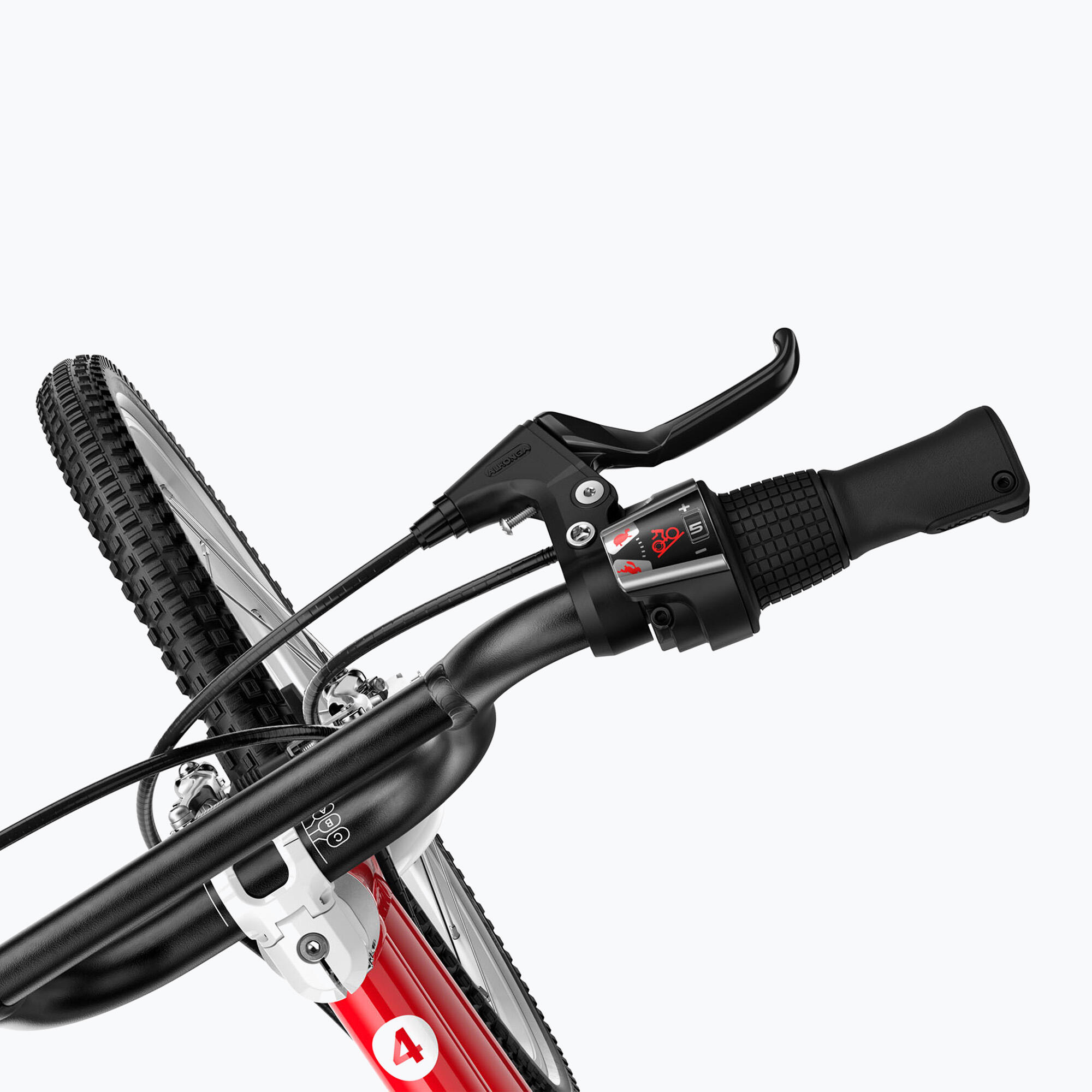 Rower dziecięcy woom GO 4 woom red 5/6
