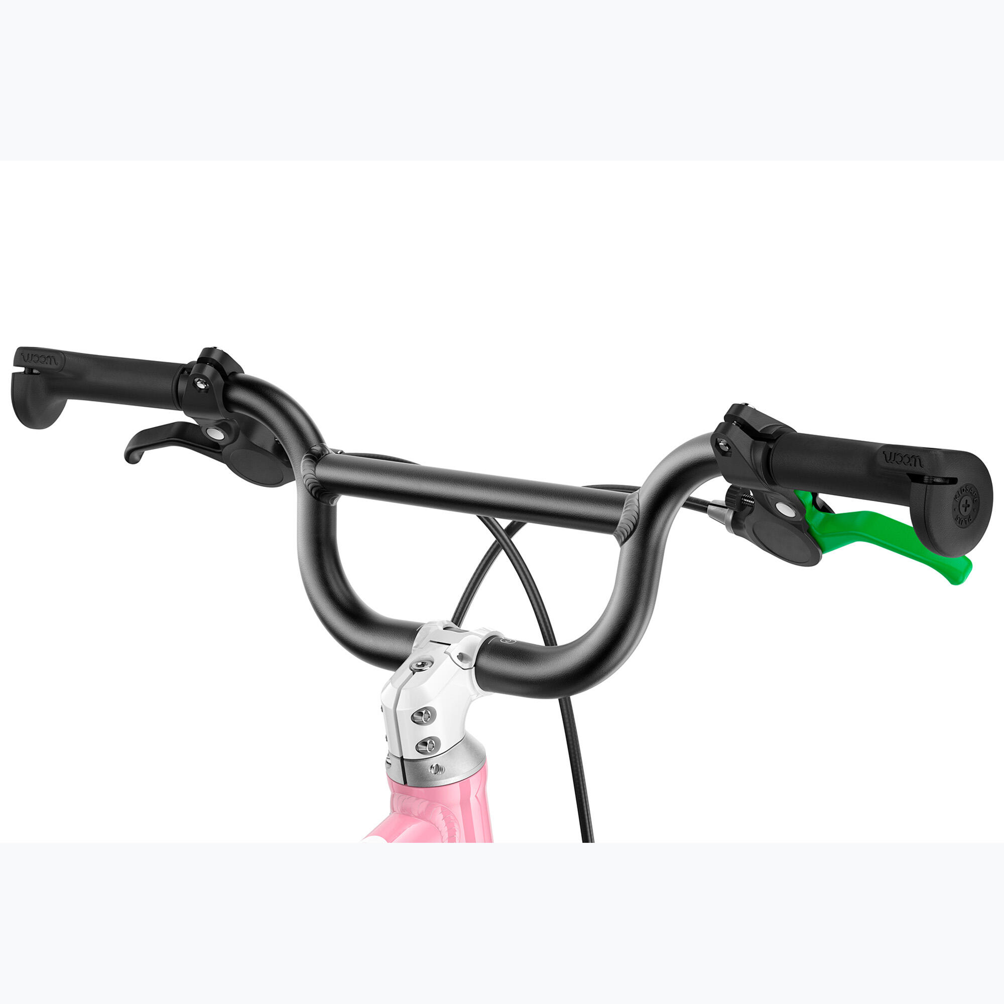 Bicicletta + woom + GO 3 (Gen. H) rosa polvere 4/6